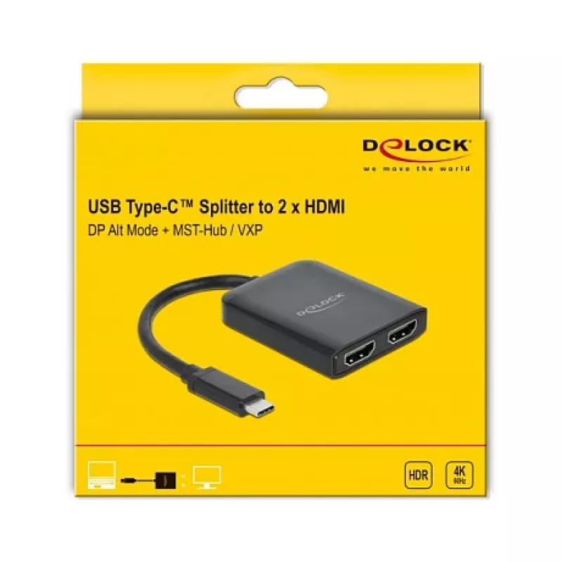 USB Type-C rozbočovač DeLOCK 87755