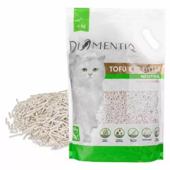 DIAMENTIQ Tofu Neutral Ultra hrudkujúce – rastlinný podstielka – 4 kg