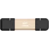 Silicon Power DS72 USB kľúč 500 GB USB Type-A / USB Type-C 3.2 Gen 2 (3.1 Gen 2) zlatý (SP500GBUC3S72VPG)