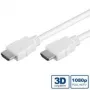 VALUE High Speed - video/audio/network kábel - HDMI - HDMI, 19-pin (M) - HDMI, 19-pin (M) - 2 m - tienený - biely (11.99.5702)