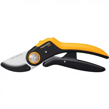 Nožnice na konáre Fiskars Plus PowerLever Amboss čierna oranžová