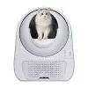 Samočistiaca toaleta pre mačky Catlink Scooper Young, sivá – 13 l, 600 × 580 mm, 12-V adaptér