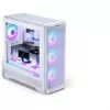 PHANTEKS Eclipse G400A PC skriňa + Glacier M25 Gen2 AiO kvapalinové chladenie - biela