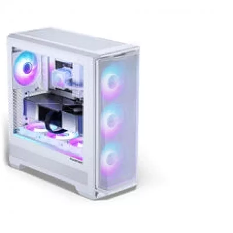 PHANTEKS Eclipse G400A PC skriňa + Glacier M25 Gen2 AiO kvapalinové chladenie - biela