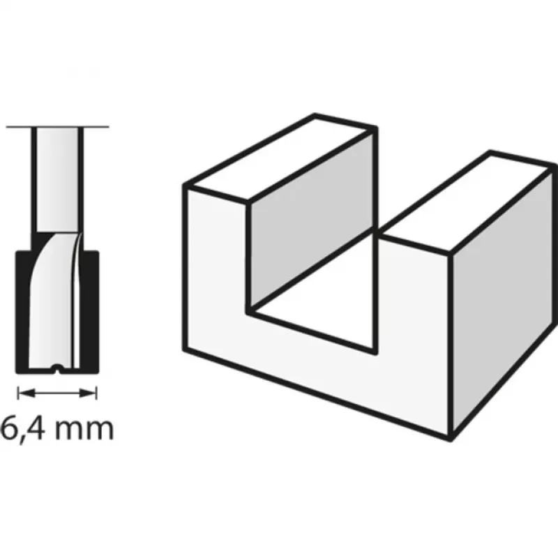 Rovná fréza Dremel 654