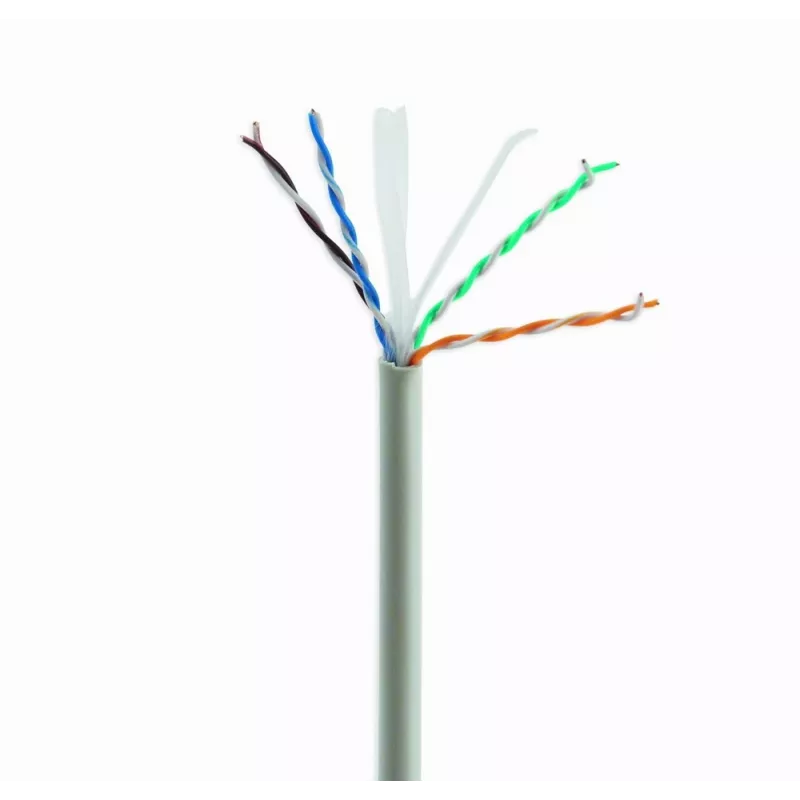 Sieťový kábel Gembird UPC-6004SE-SOL Cat6 RJ-45 na kotúč, 100 m, sivý