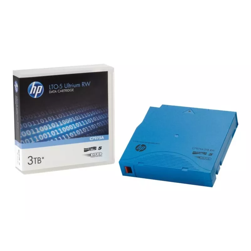 Hewlett Packard Enterprise HPE Ultrium Non-Custom Labeled Data Cartridge - 20 x LTO Ultrium 5 - 1,5TB / 3TB - označená - Light Blue - pamäťové médium (C7975AN)