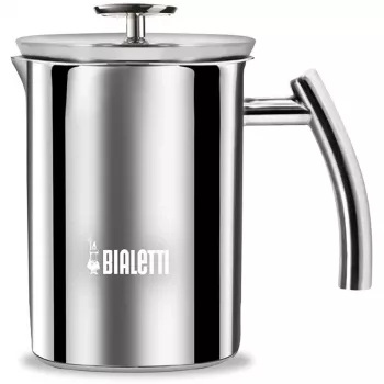 Bialetti 3990, ručný elektrický šľahač mlieka, nehrdzavejúca oceľ, nehrdzavejúca oceľ, 1000 ml, 1 l, 200 mm