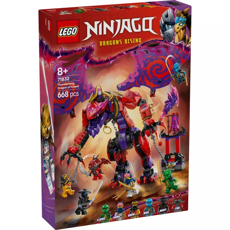 LEGO NINJAGO 71832 Thunderfang drak chaosu