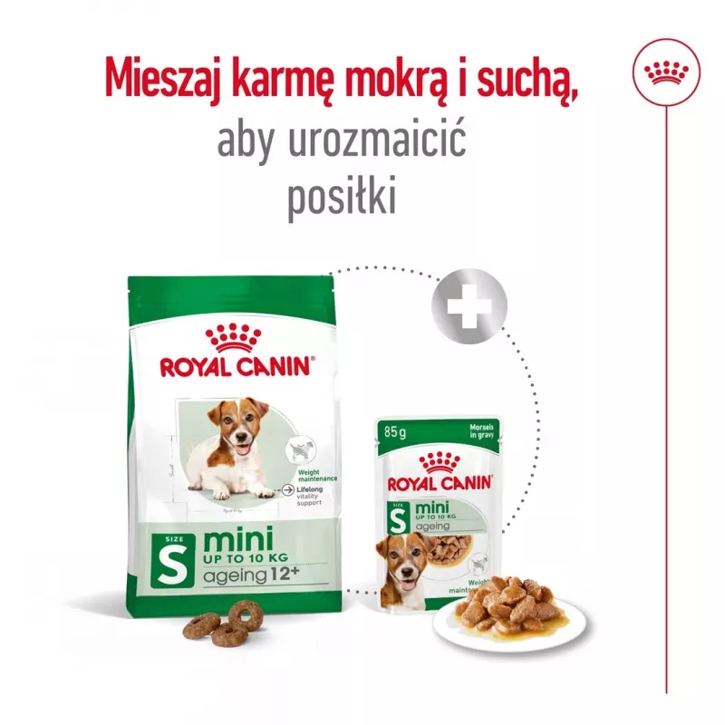 ROYAL CANIN Mini Ageing Adult +12 - suché krmivo pre psov - 3,5 kg