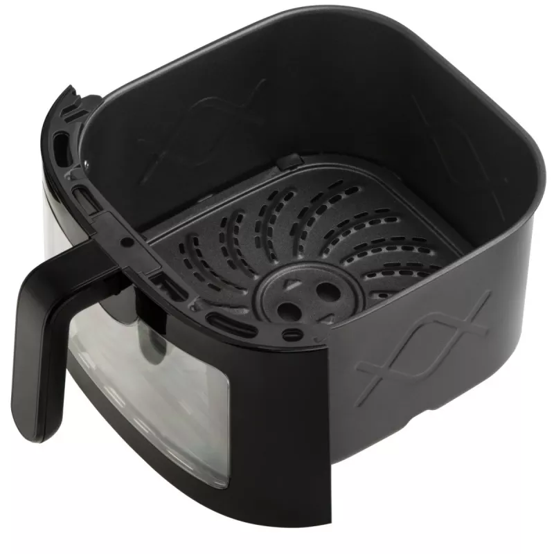 Adler AD 6318 teplovzdušná fritéza, 8 l, 2500 W, LCD displej, 9 programov, čierna
