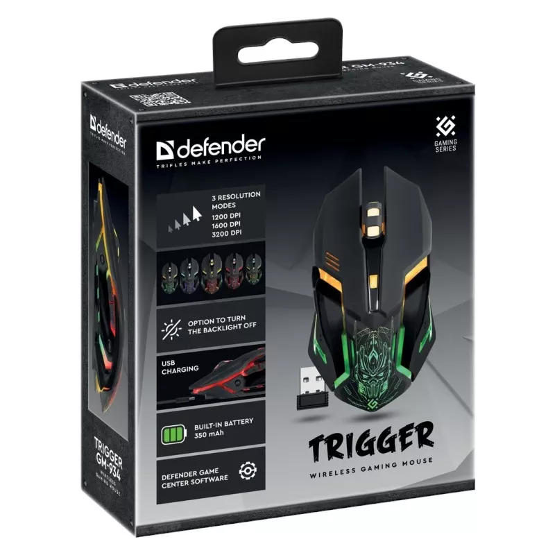 Bezdrôtová herná myš TRIGGER GM-934