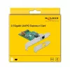 PCI Express x1 karta DeLOCK RTL8125 2.5 Gigabit LAN PoE+