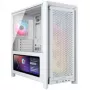 Corsair FRAME 4000D LCD RS PC skriňa, Midi-Tower, ATX, ARGB, tvrdené sklo - biela