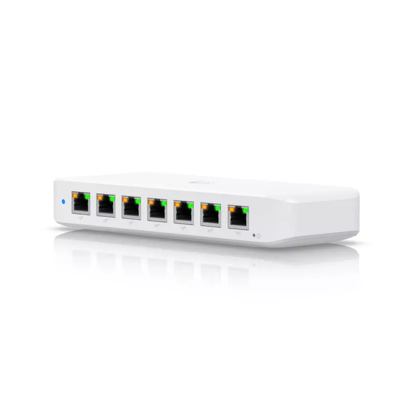 Ubiquiti Ultra 210W Managed L2 Gigabit Ethernet (10/100/1000) Power over Ethernet (PoE) biela