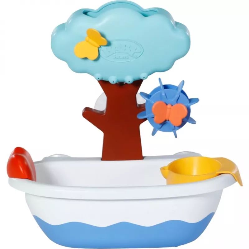 BABY born Splish Splash vaňa s Teddy sada na hranie do vody viacfarebná