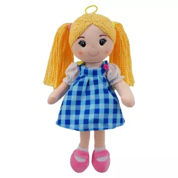 TULILO handrová bábika Basia 35 cm mäkká handrová hračka pre deti