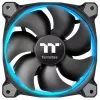 Thermaltake Riing 12 LED RGB Sync Edition CL-F071-PL12SW-A 120 mm ventilátor do skrine, 3 ks, do 1500 ot./min, čierny