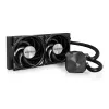 Montech HyperFlow Silent 240 procesorový All-in-One kvapalinový chladič 12 cm čierny 1 ks