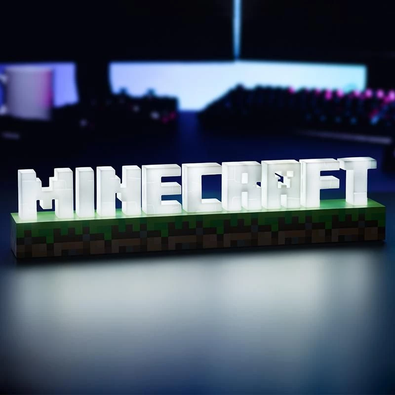 Paladone Minecraft Logo svetlo