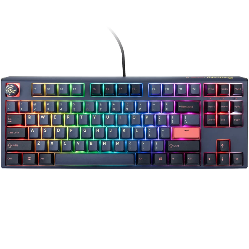 Ducky One 3 TKL klávesnica herná USB US English modrá