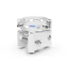 Ubiquiti UACC-Wave-AP-Micro-Mount montážny držiak na stĺp pre 4x Wave AP Micro, nerezová oceľ, stĺp 25–76 mm, biely