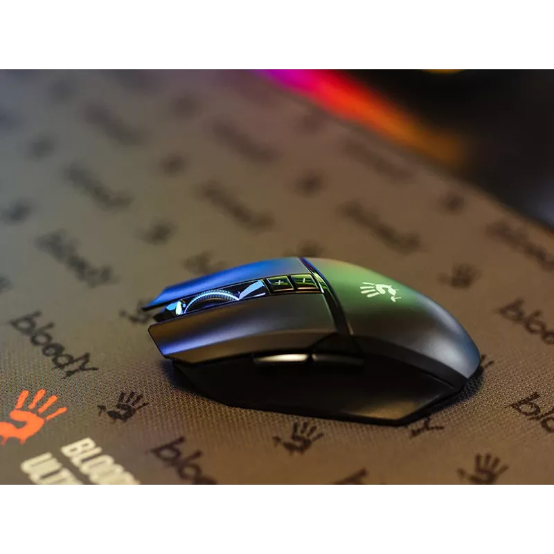 A4TECH BLOODY myš R36 ULTRA WRLS 2.4G+USB čierna
