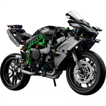 LEGO Technic model motorky Kawasaki Ninja H2R 42170 — replika v mierke 1:1, 643 dielov, stavebný návod, pre deti od 10 rokov