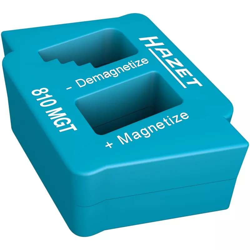Hazet magnetizér/demagnetizér 810MGT – kompaktný ručný nástroj na magnetizovanie a demagnetizovanie hrotov