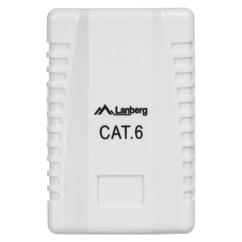 LANBERG zásuvka RJ-45 OU6-0001-W, Cat6, biela