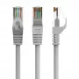 Sieťový kábel Gembird PP6U-CU-1M RJ-45 Cat6 1m sivý