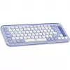 Logitech Klávesnica Logitech POP ICON KEYS OFF White Lilac US