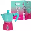 Bialetti Moka Express Squid Game kolekcia kapsúl - modrá ružová