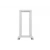 LANBERG 19-palcový otvorený rack 27U 600x800 mm sivý, 27U open-frame serverový rack