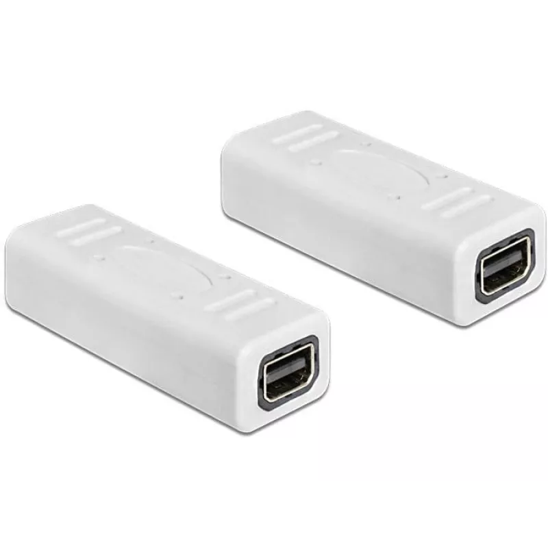 Mini DisplayPort spojka DeLOCK 65450 biela