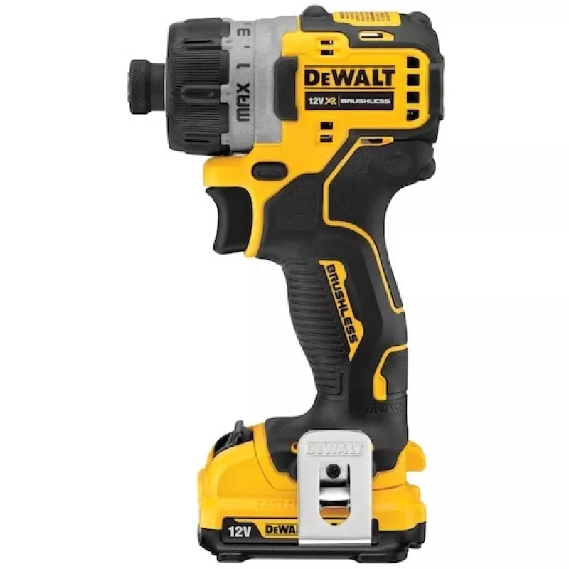 DEWALT. SKRUTKOVAČ 12V 1/4 DCF601D2 8Nm 2x2,0Ah