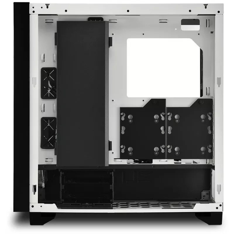Sharkoon ELITE SHARK CA300H - Tower - PC - biela - ATX - EATX - micro ATX - Mini-ITX - kov - tvrdené sklo - Gaming
