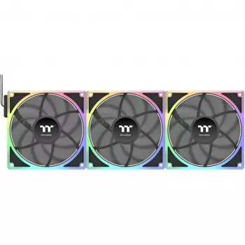 Skriňový/CPU ventilátor THERMALTAKE TOUGHFAN EX 140 ARGB Sync 3Pack – 140 mm, vysoký prietok vzduchu, nízka hlučnosť