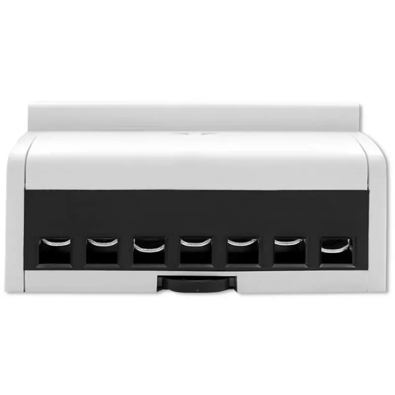 Qoltec trojfázový obojsmerný elektronický merač | DIN lištový merač spotreby energie | 400V | 100A | LCD | 4P