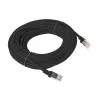 Sieťový kábel LANBERG PCU6-10CC-1000-BK RJ-45 Cat6 U/UTP 10 m čierny