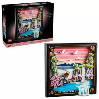 LEGO ART 31218 Japonská krajina čerešňových kvetov