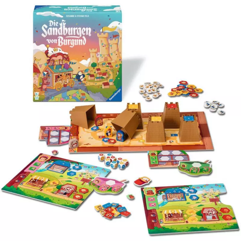 Ravensburger Die Sandburgen von Burgund, stolová hra