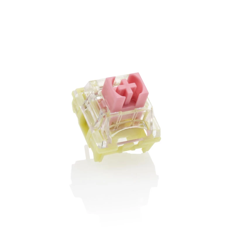 Mechanický spínač Ducky TTC Gold Pink DSK110-NPA1 lineárny 37g sila stlačenia
