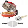 Pizzovač Petra PT5666VDE Bella Pizza 1200 W nepriľnavý povrch, stolná pizza rúra