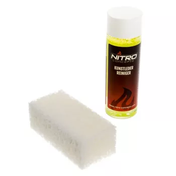 Nitro Concepts čistiaci roztok na PU kožené sedačky s hubkou, 100 ml