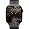 APPLE Watch Series 10 GPS + Cellular 42 mm titánové puzdro v slate s Milanese Loop v slate