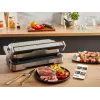 Elektrický kontaktný gril Tefal OptiGrill+ XL Nerez — veľká kapacita, automatické programy varenia