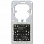 JUNG 4092 TSEM elektrický spínač tlačidlo 2P čierny - sivý (4092TSEM)