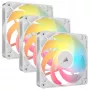 Ventilátor CORSAIR RS120-R 120mm biely ARGB 25mm hrúbka