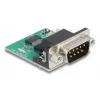 DeLOCK 90781 sériový konvertor repeater izolátor USB 2.0 RS-232 čierna zelená